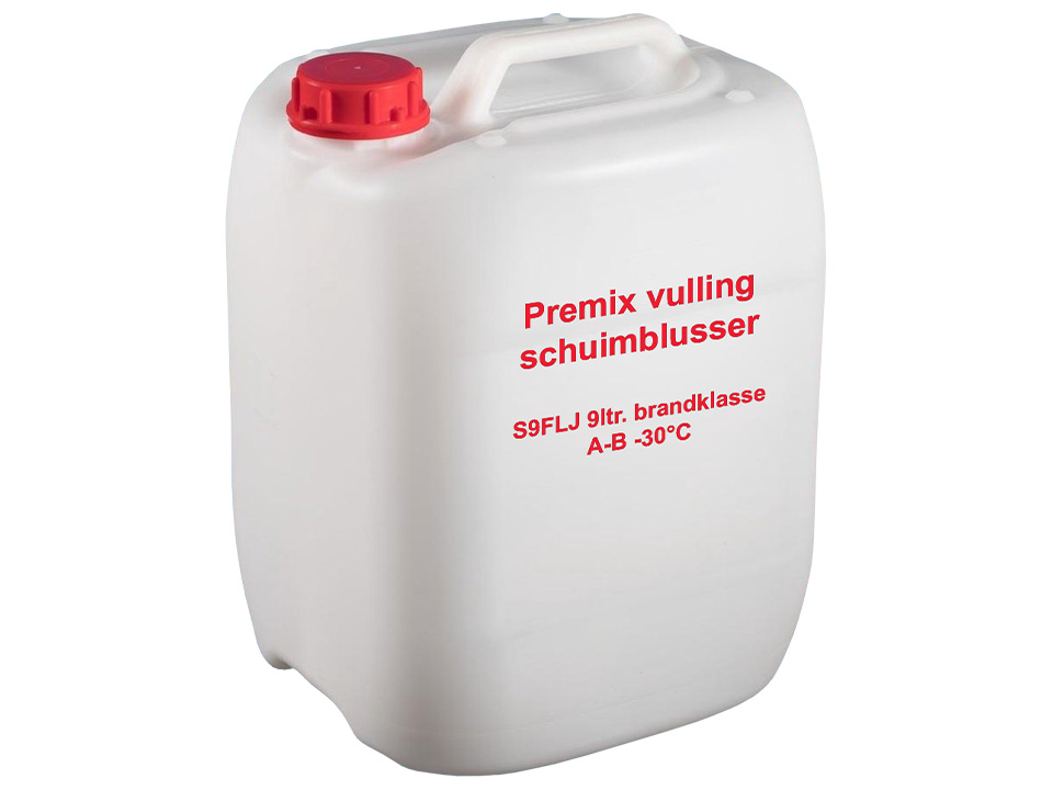 10422901200 Premix vulling schuimblusser S9FLJ 9ltr. brandkl. A-B -30°