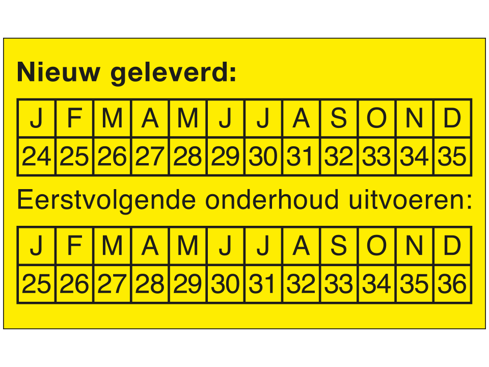 20300003000 Etiket nieuw geleverd 50 x 30 mm